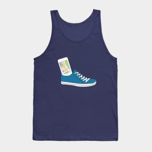 Shoe Tracker Tank Top